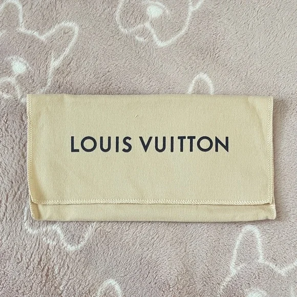 Louis Vuitton Orange and Cream Holiday Wallet Box with Dust Bag - Picture 4 of 6